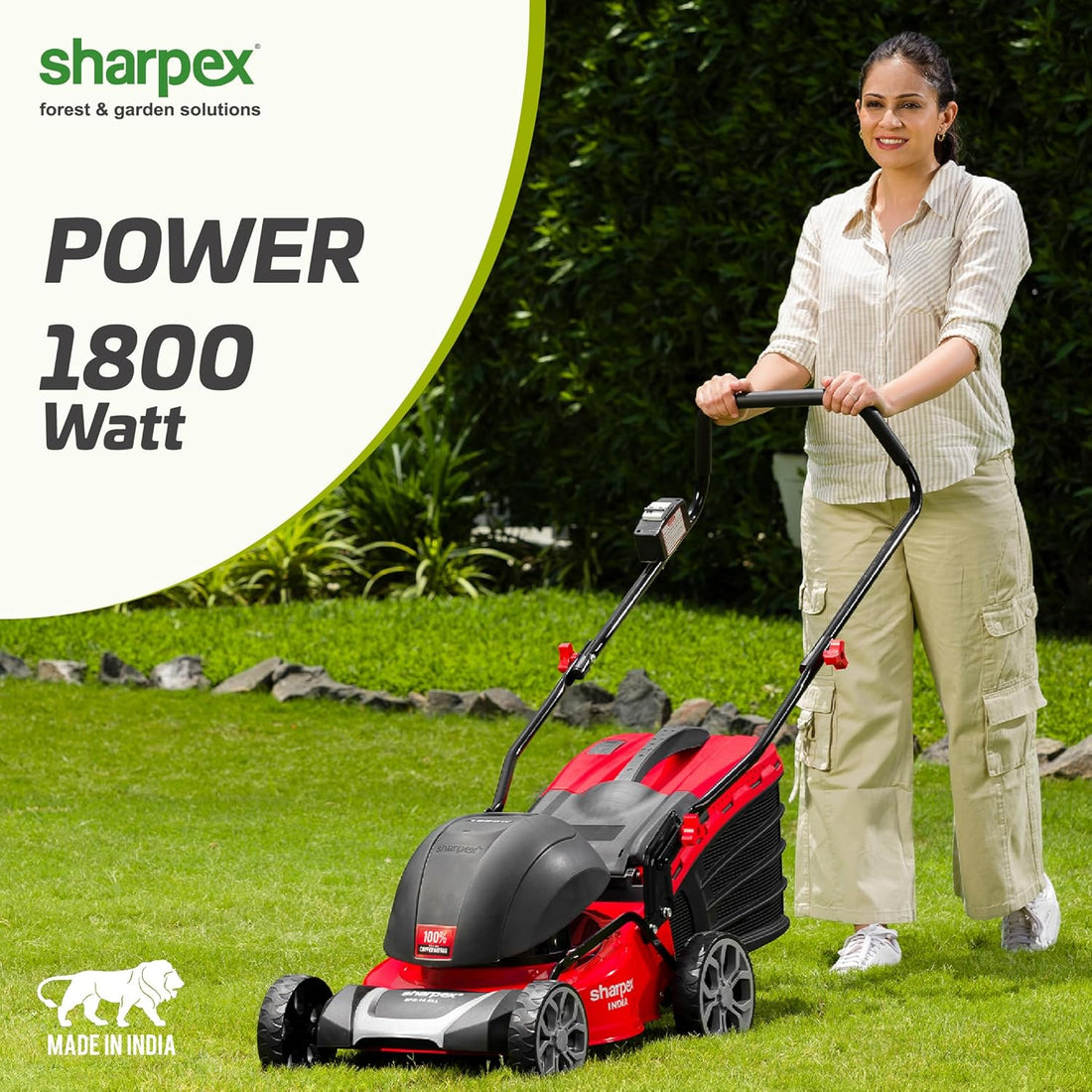 16&quot; Electric Lawn Mower (SPX.16.ELL)