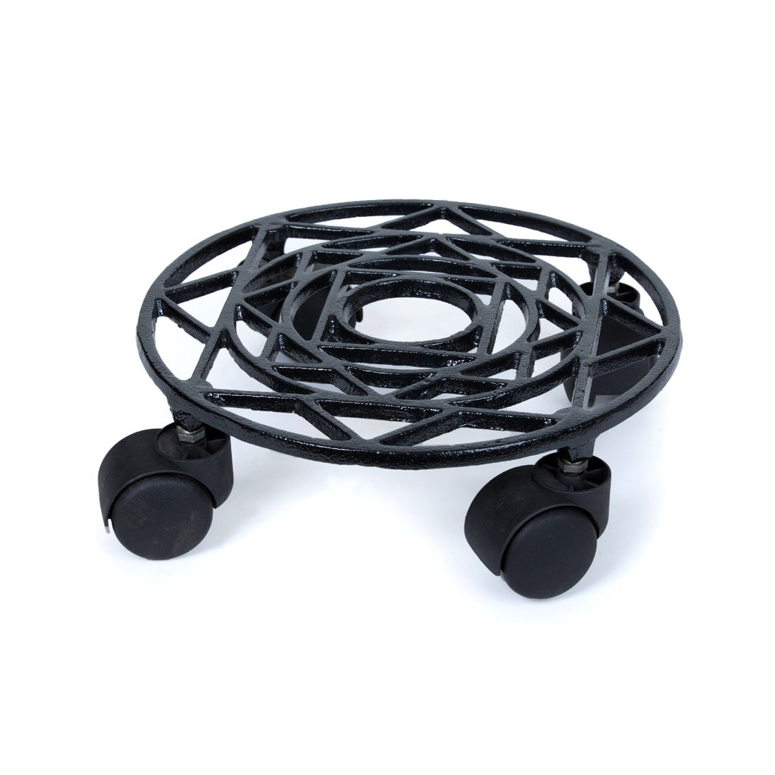 Metal Trolley - Black - Set of 4 (CO4-TRL-BL-008)