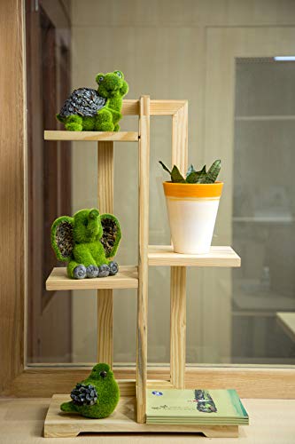 5 Stages Plant Stand - Brown (STN-BR-023)