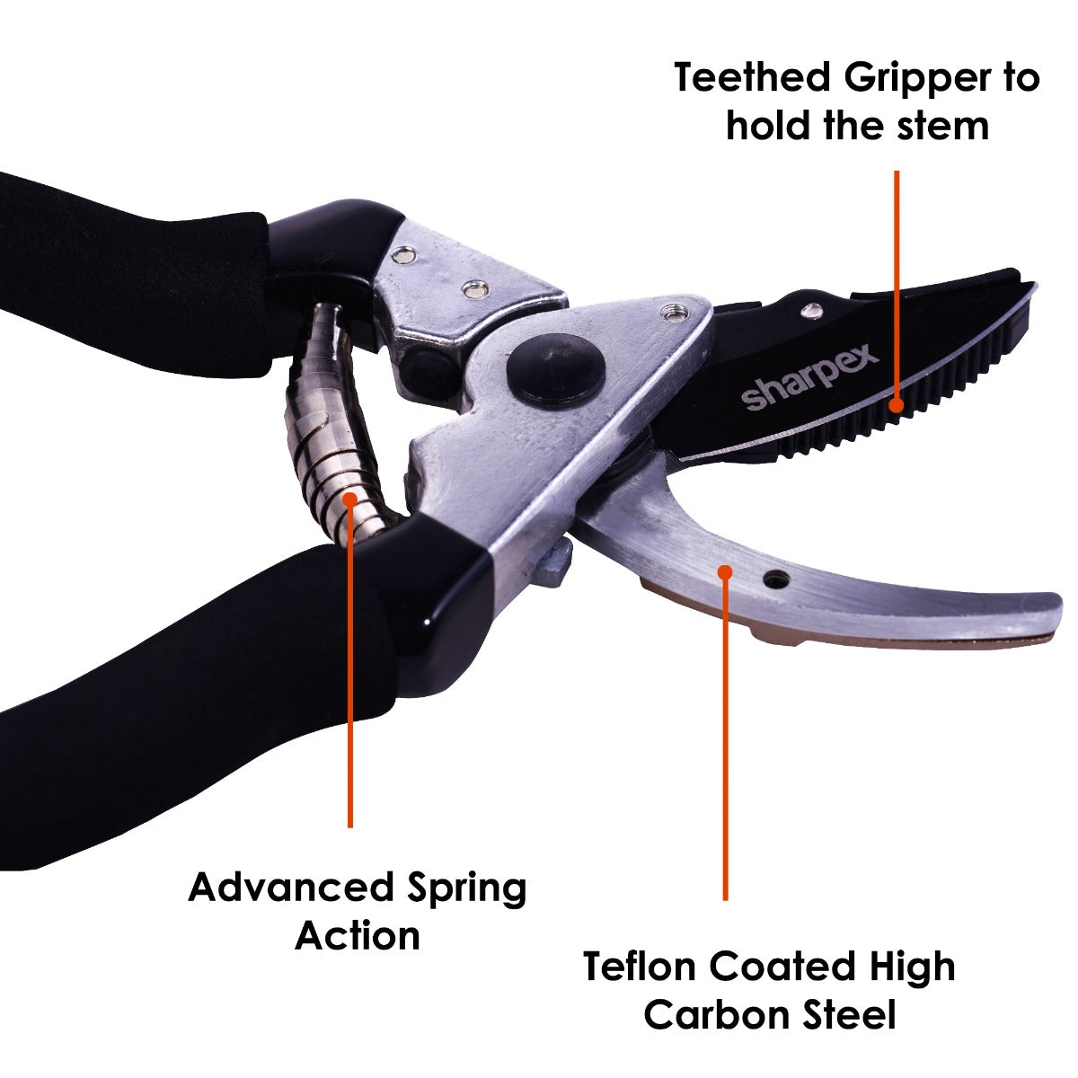 Bypass Pruning Shears - Cut &amp; Hold