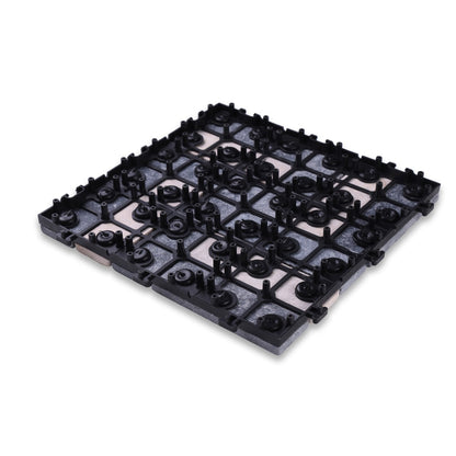 Sharpex Stone Deck Tiles with Interlocking | 1 Piece Stone Floor Decking Water Resistant Tile for Balcony, Terrace, Garden, Poolside
