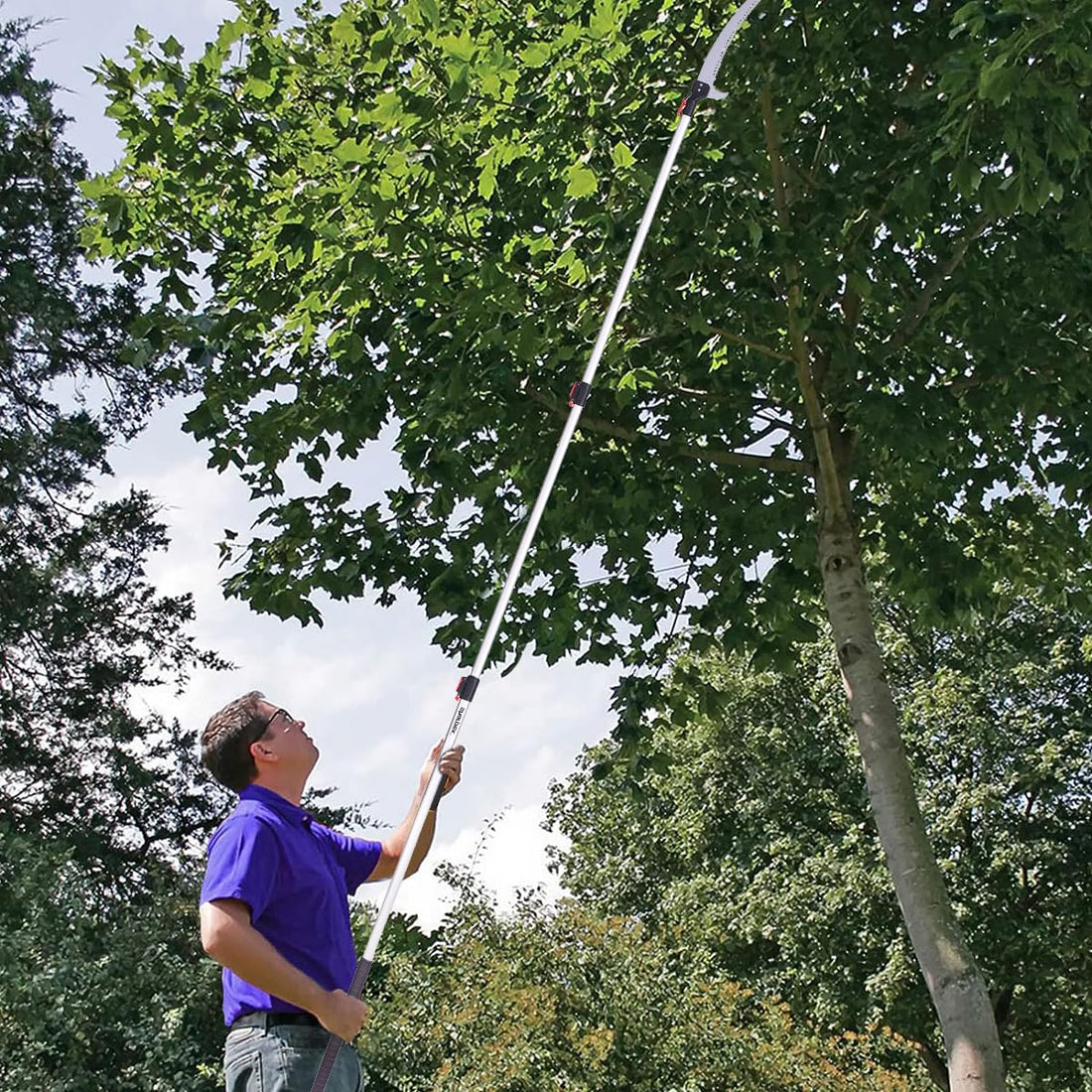 Sharpex 18 Ft Manual Pole Saw with Blade
