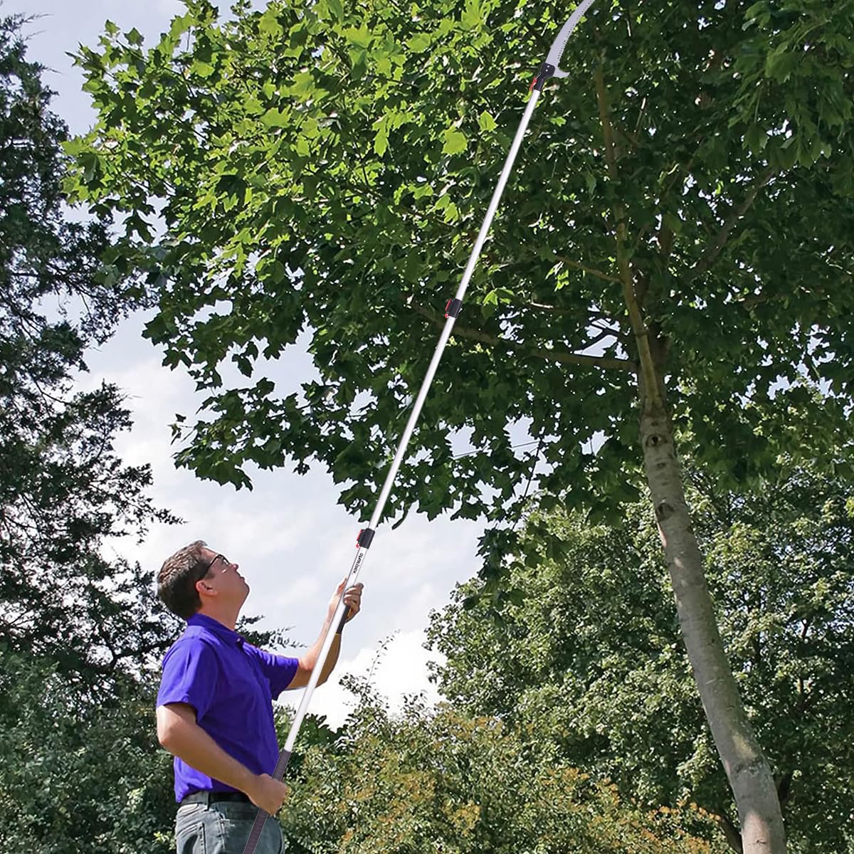 Sharpex 18 Ft Manual Pole Saw with Blade