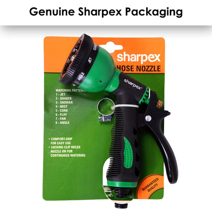 Hose Nozzle with 8 Patterns