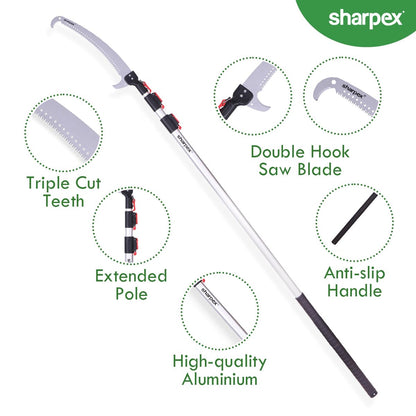 Sharpex 18 Ft Manual Pole Saw with Blade