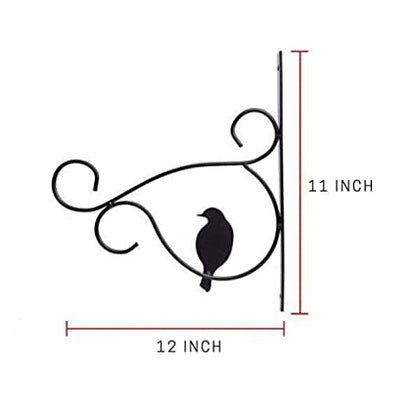 Metal Wall Bracket - Black  (BRK-BL-019)