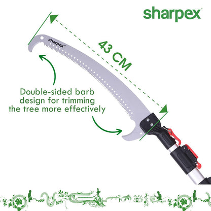 Sharpex 18 Ft Manual Pole Saw with Blade