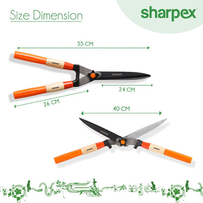 Hedge Shear with Wood &amp; Plastic Handle