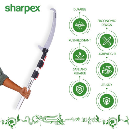 Sharpex 18 Ft Manual Pole Saw with Blade