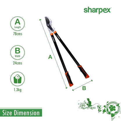 Bypass Lopper with Compound Action