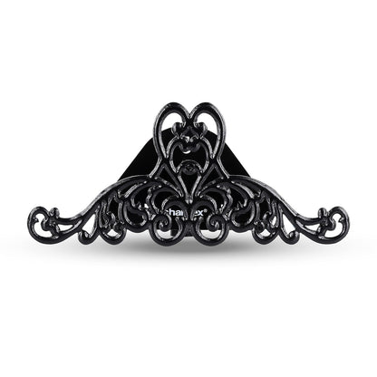 DIY Ornamental Garden Hose Hanger - Heavy Duty Portable Irrigation Hose Hanger Only - Wall Mounted Watering Hose Holders (Black,HOS-BL-015)