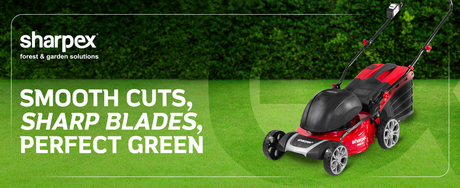 Sharpex 1800W Electric Lawn Mower 18 Inch Blade | Grass Cutting