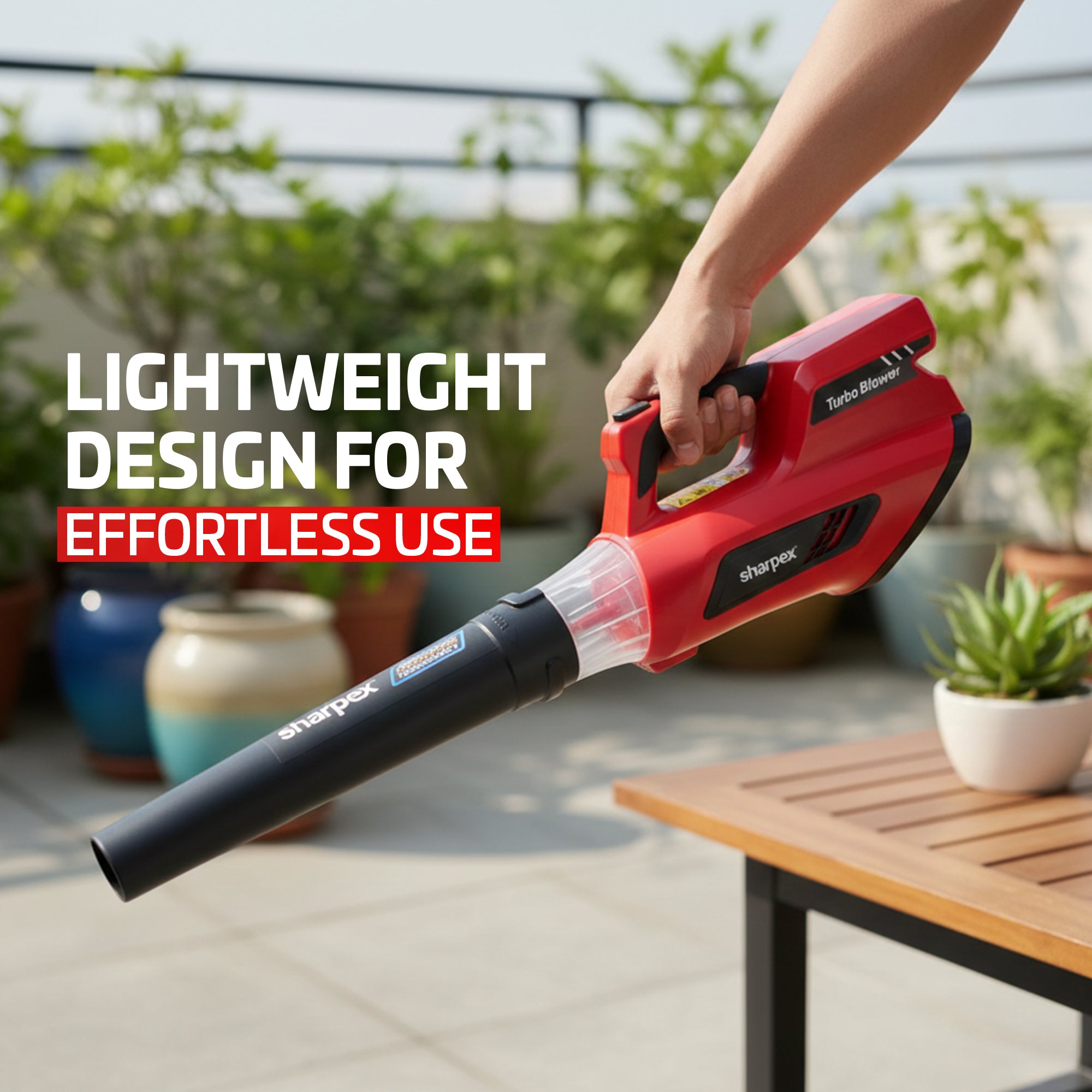 Cordless Leaf Blower 40V - Battery Operated
