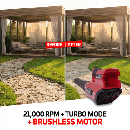 Cordless Leaf Blower 40V - Battery Operated
