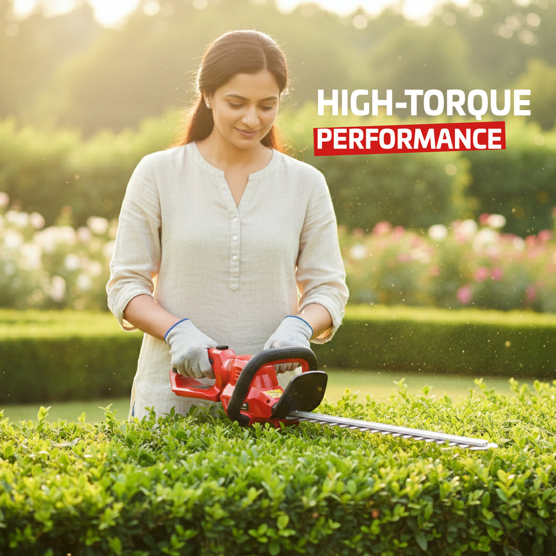 Cordless Hedge Trimmer 40V - Battery Operated