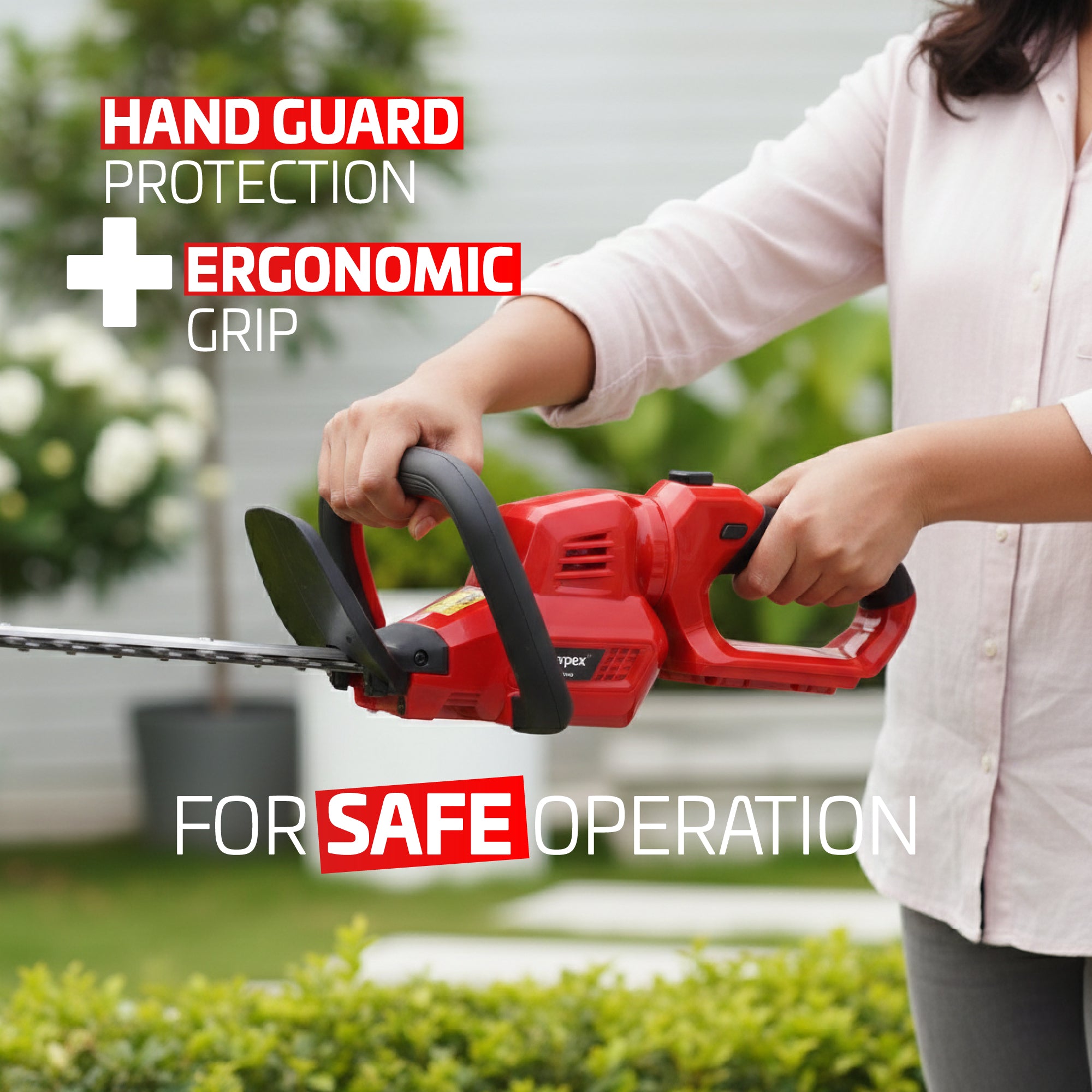 Cordless Hedge Trimmer 40V - Battery Operated