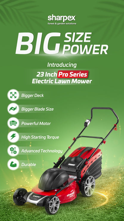 23" PRO Electric Lawn Mower (SPX.23.ELL)
