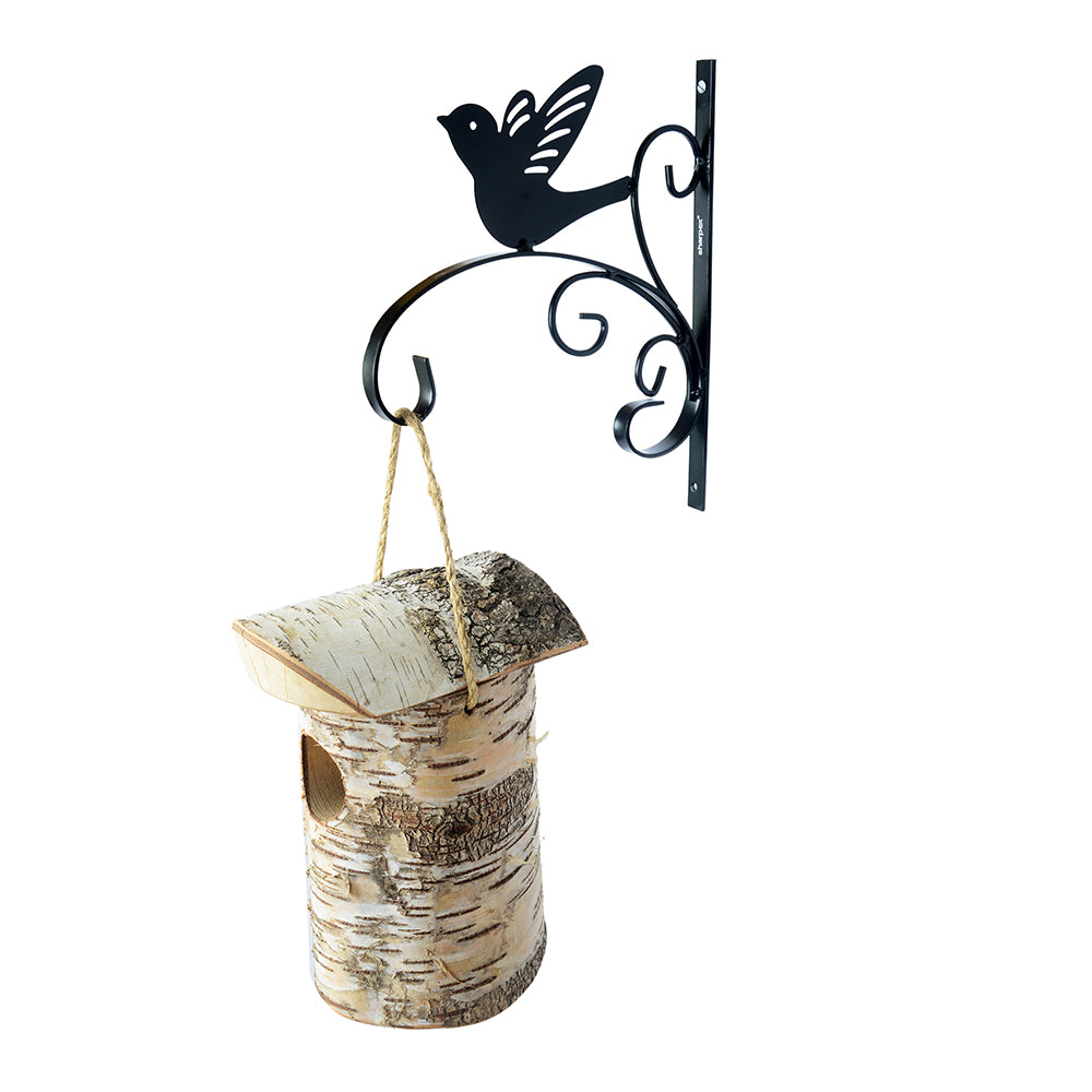 Bracket Bird Shape - Black  (BRK-BL-001)
