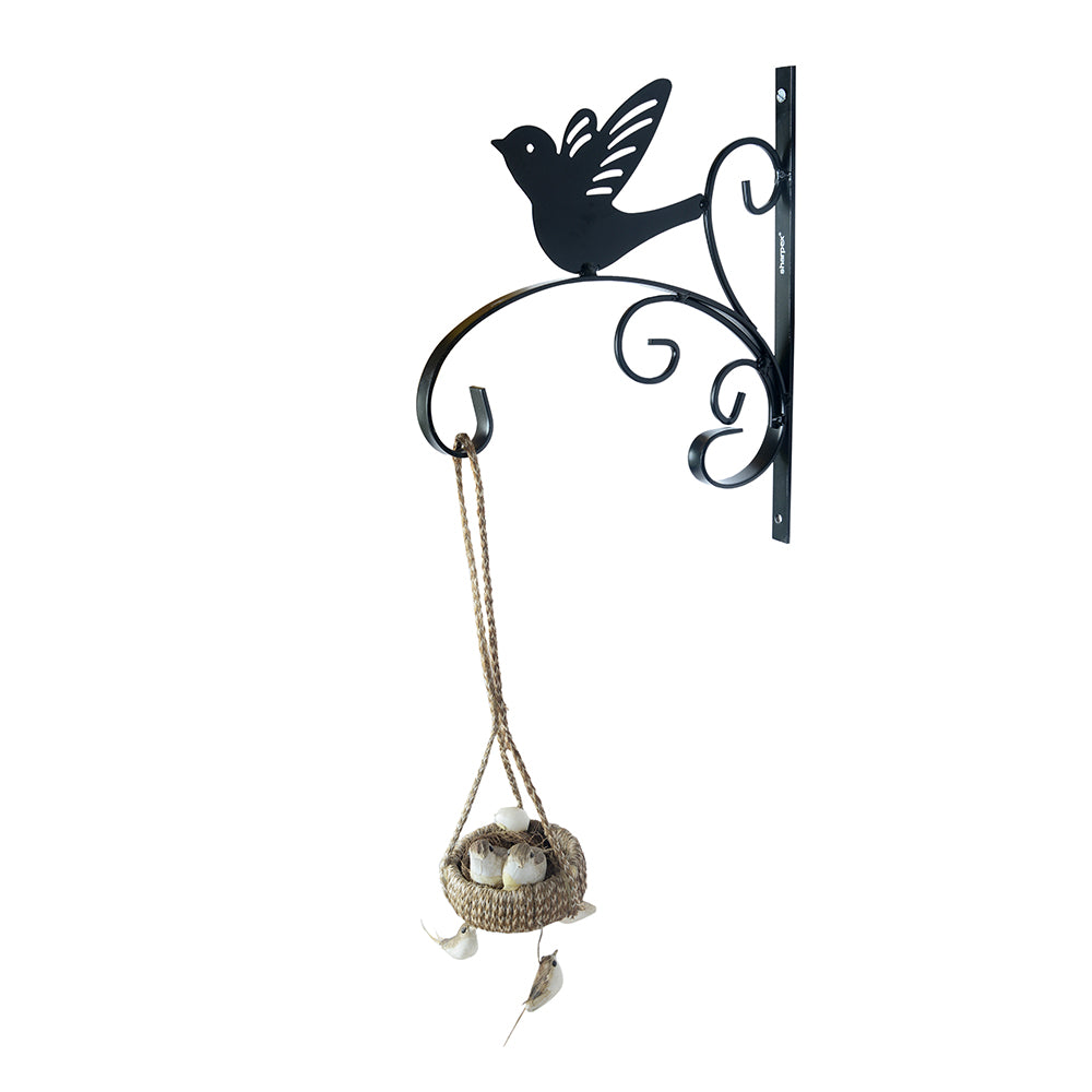 Bracket Bird Shape - Black  (BRK-BL-001)