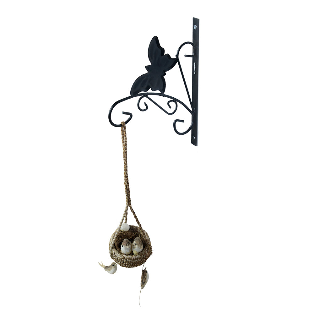 Bracket Butterfly Shape - Black  (BRK-BL-002)