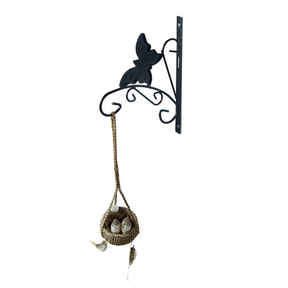 Bracket Butterfly Shape - Black  (BRK-BL-002)
