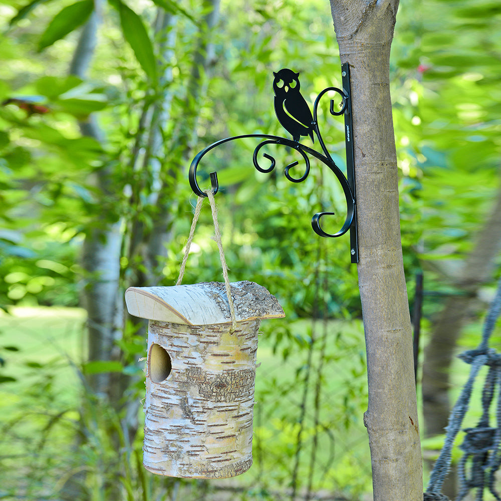 Bracket Owl Shape - Black  (BRK-BL-004)