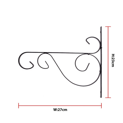 Metal Wall Bracket - Black  (BRK-BL-018)