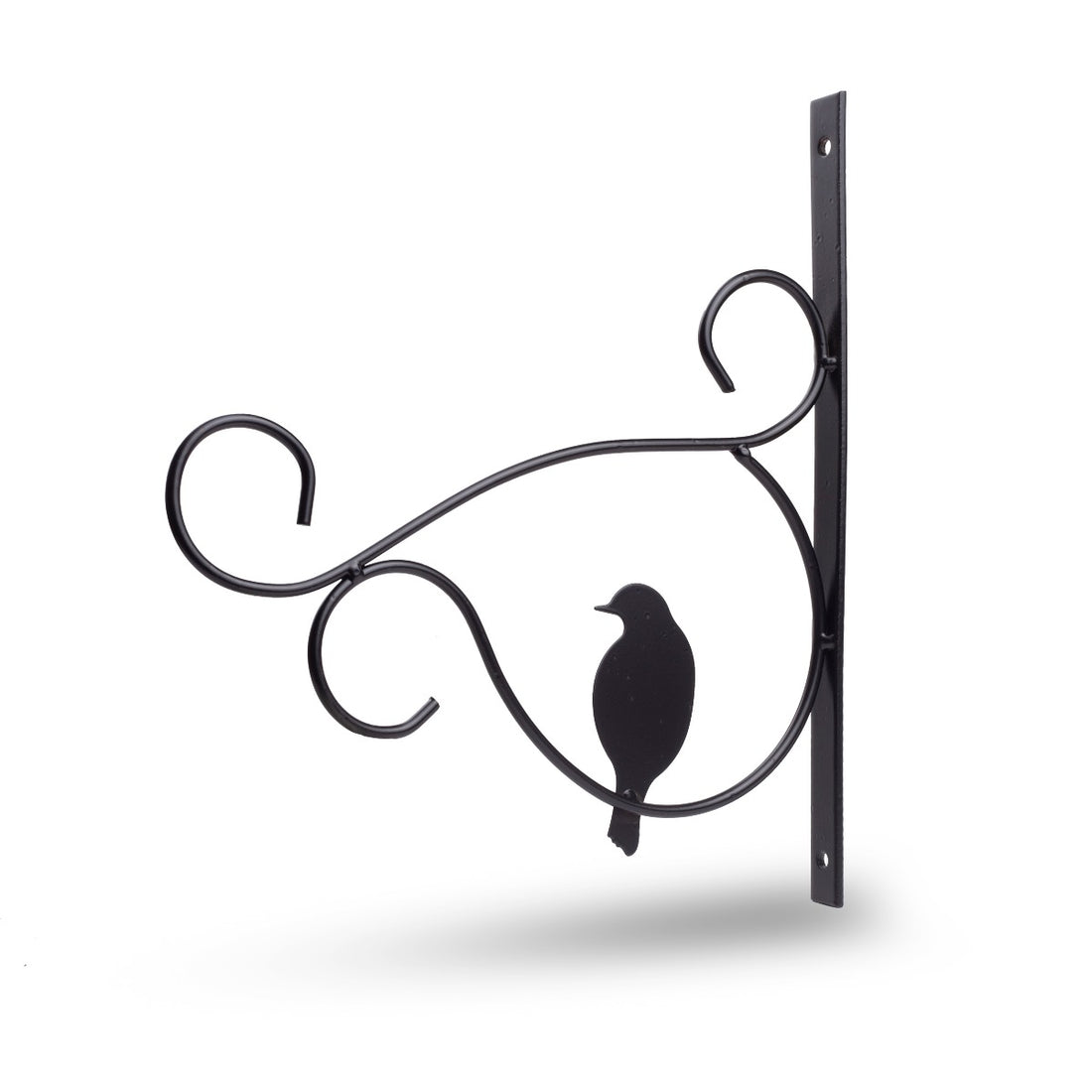 Metal Wall Bracket - Black- 4 PC  (CO4-BRK-BL-019)