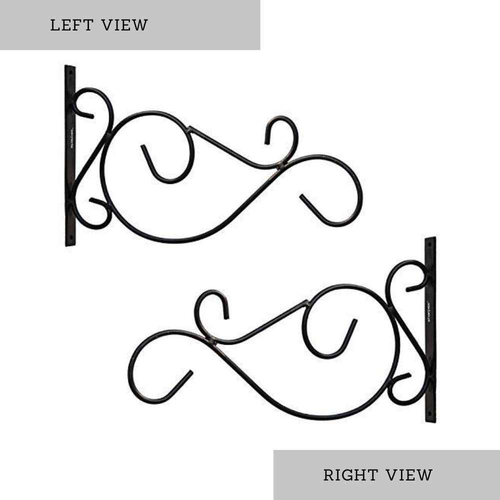 Metal Wall Bracket - Black  (BRK-BL-010)