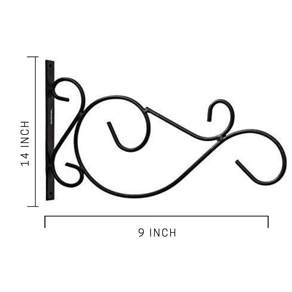 Metal Wall Bracket - Black  (BRK-BL-010)