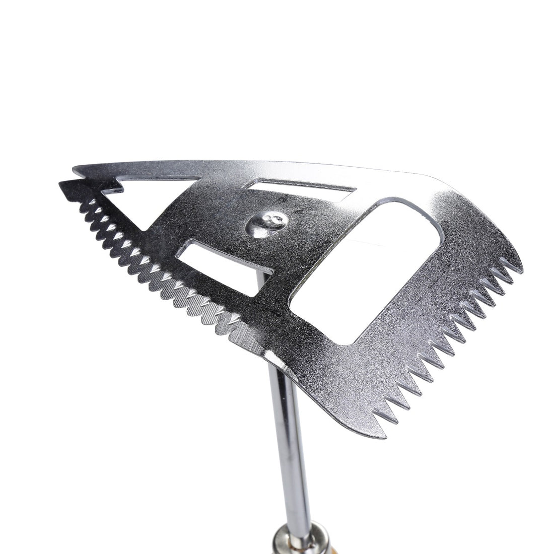 Heavy Duty Gardening Hoe Tool - Blade 8.5 cm Stainless Steel - Wooden Handle