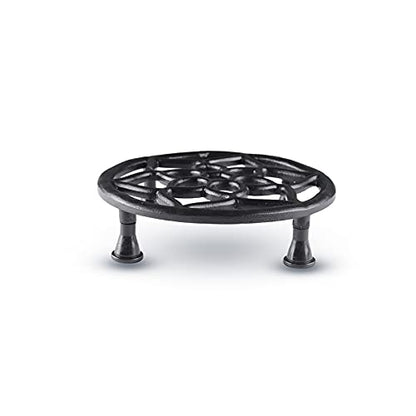 Metal Pot Stand- Black -Set of 4 (CO4-STN-PLS-BL-07)