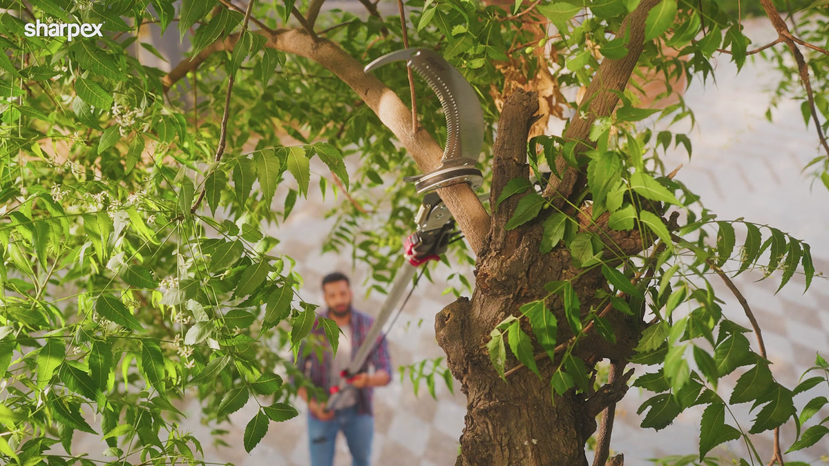 Grass Cutter | Long Cutter 3 Stage Tree Pruner | Sharpex – Sharpex India