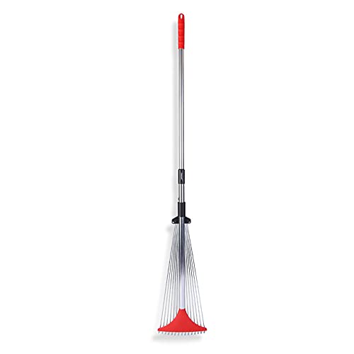 Adjustable Rake - Telescopic Handle (Red)