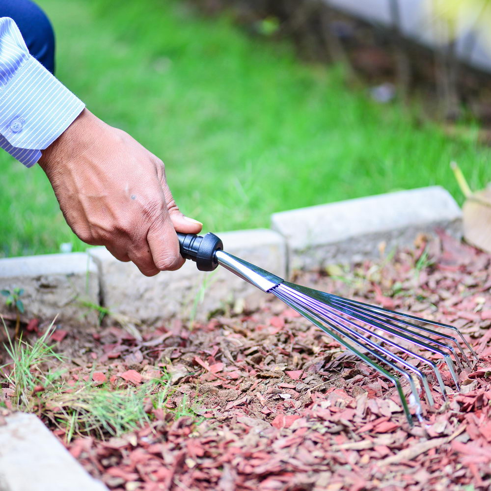 Garden Steel Rake - Silver( TOL-SL-005 )