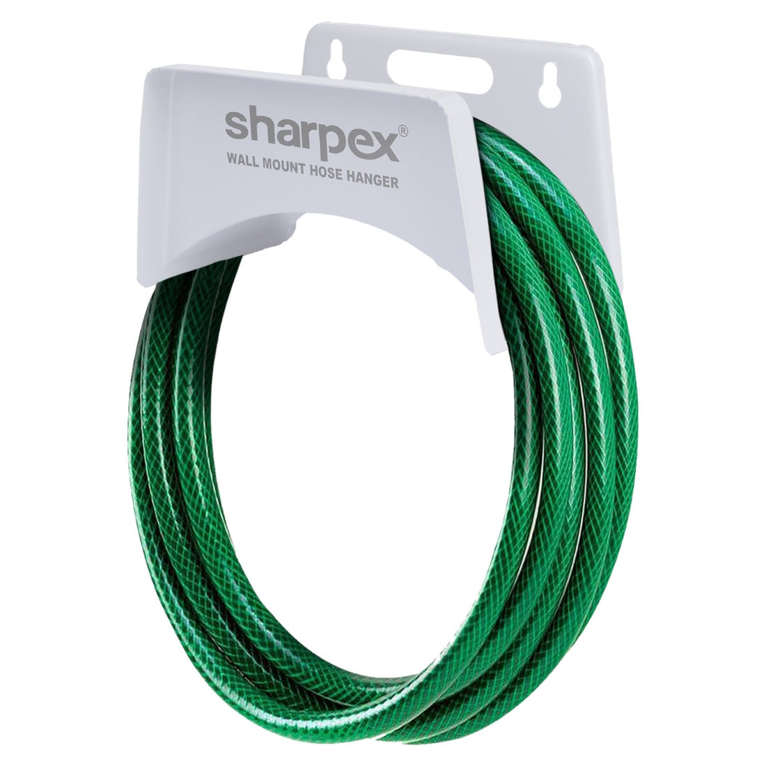 Heavy Duty Steel Portable Irrigation Watering Hose Holder Only (Silver)