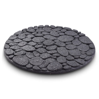 Sharpex Stepping Stones for Garden River Rock Grey Design  Decorative Walkway for Outdoor Pathway, Lawn, Yard, Home, Landscaping Perfect Personalized Stepping Stones for Outdoor Pathway(SS-RR-G-003)
