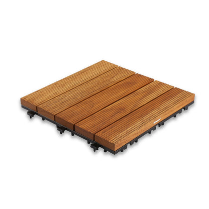Teak Wood Deck Tiles - Brown (TIL-BR-018)