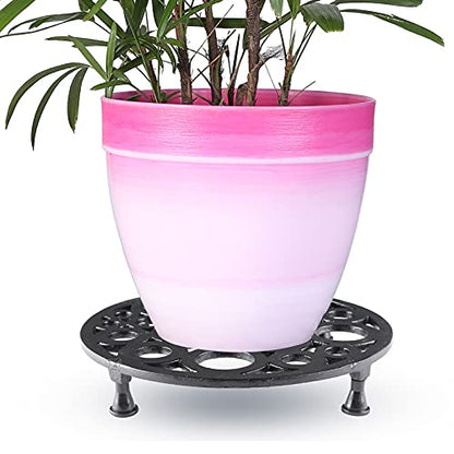 Metal Pot Stand-Black-Set of 4-(CO4-STN-PLS-BL-18)