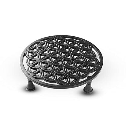Metal Pot Stand -Set of 4-(CO4-STN-PLS-BL-17)