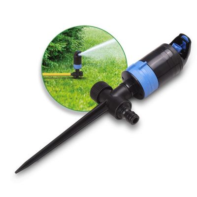  Sharpex Heavy Duty Sprinkler for Garden Watering | 2 Stage Gear Drive Sprinkler Upto 3380sq.ft. Large Area Coverage | Lawn Yard Irrigation System 360 Degree Sprayer Water Saving Sprinkler Device 