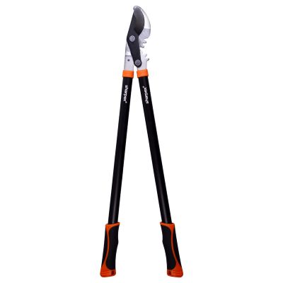 Sharpex Bypass Lopper with Compound Action, Professional Power Gear Bypass Lopper, Tree Trimmers Secateurs with Shock Absorbing Effort-Saving Handle Garden Lopper - Pruning Tool (Black)