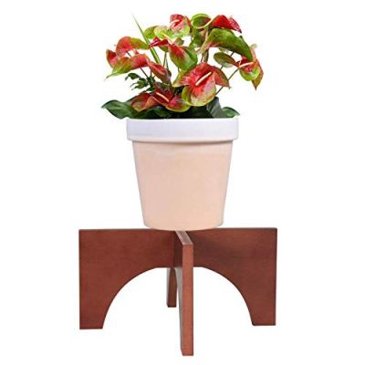 Wooden Plant Stand - Brown - Set of 2 (CO-STN-BR-025)