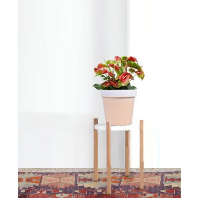Traditional Flower Pot - Chocolate Brown( POT-CL-C20-601 )