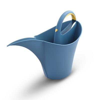  Sharpex Modern & Decorative Long Tip Watering Can (2L) for Home Gardening l Sprinkling Bucket | Heavy Duty PP Plastic Lightweight and Durable l For watering Plants, Flowers, Balcony, Terrace, Indoor/Outdoor Garden, Lawn, Patio(Blue JUG-BU-0001)