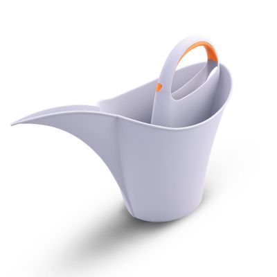  Sharpex Modern & Decorative Long Tip Watering Can (2L) for Home Gardening l Sprinkling Bucket | Heavy Duty PP Plastic Lightweight and Durable l For watering Plants, Flowers, Balcony, Terrace, Indoor/Outdoor Garden, Lawn, Patio(Grey,JUG-GY-0002))